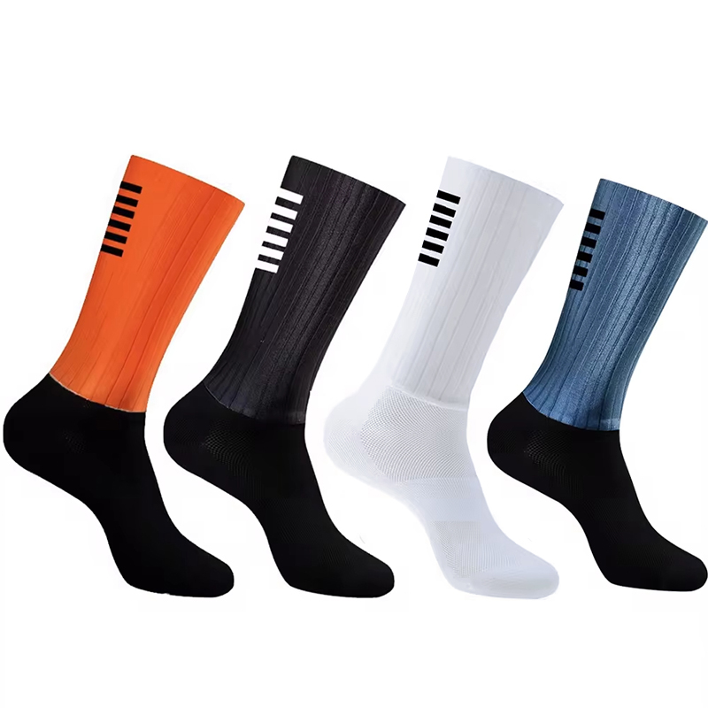 Sock Garter Men - Calcetines de Ciclismo de Silicona Antideslizantes