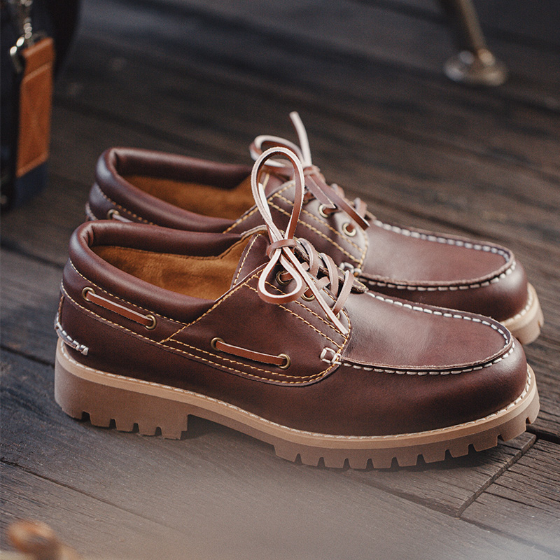 Zapatos Náuticos Vintage para  - Men Formal Wear With Boots reseña y precio