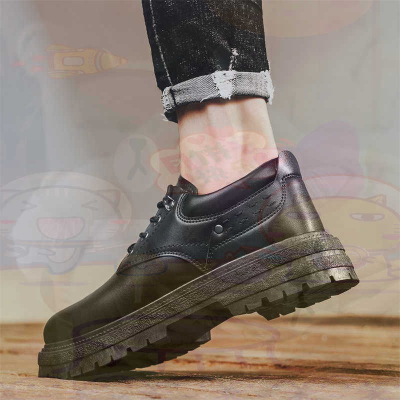 Zapatillas deportivas de cuero - Formal Men Daily Wear Footwear reseña y precio