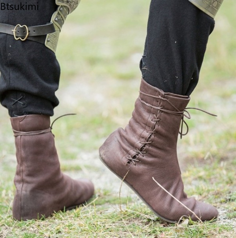 Botas Medievales de la Época V - Men Formal Wear With Boots reseña y precio