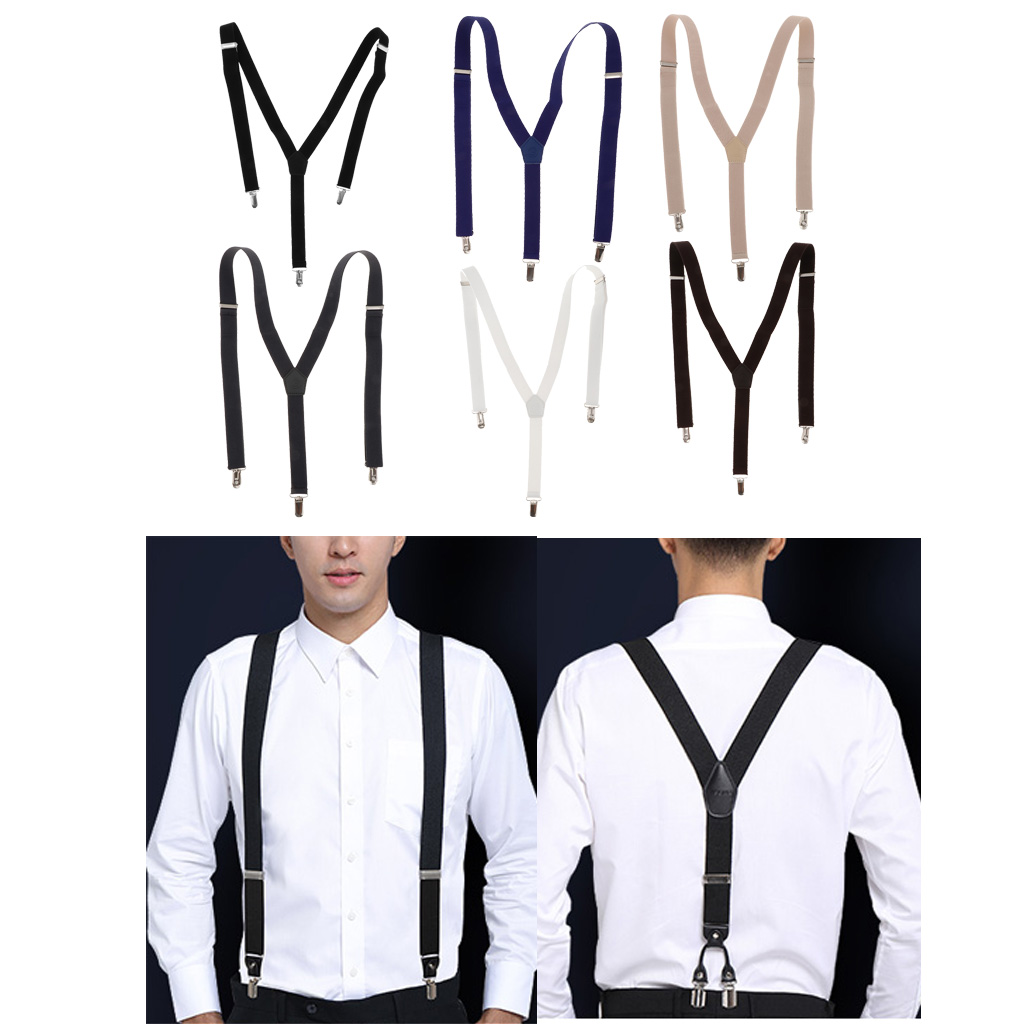 Tirantes para hombre, elástico - Men'S Formal Wear With Suspenders reseña y precio